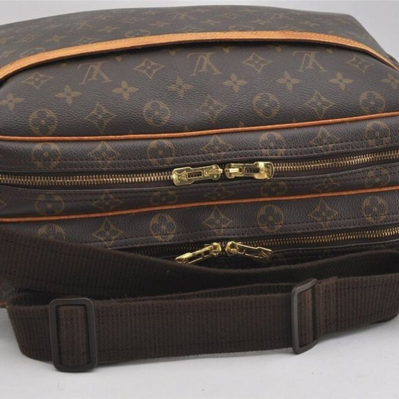 Authentic Louis Vuitton Monogram Reporter GM Shoulder Cross Bag LV - Picture 3 of 10